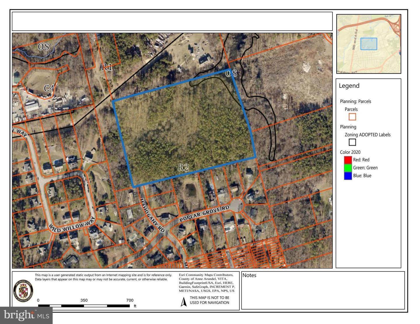 Land for Sale at QUEENSTOWN Road Severn, Maryland 21144 United States