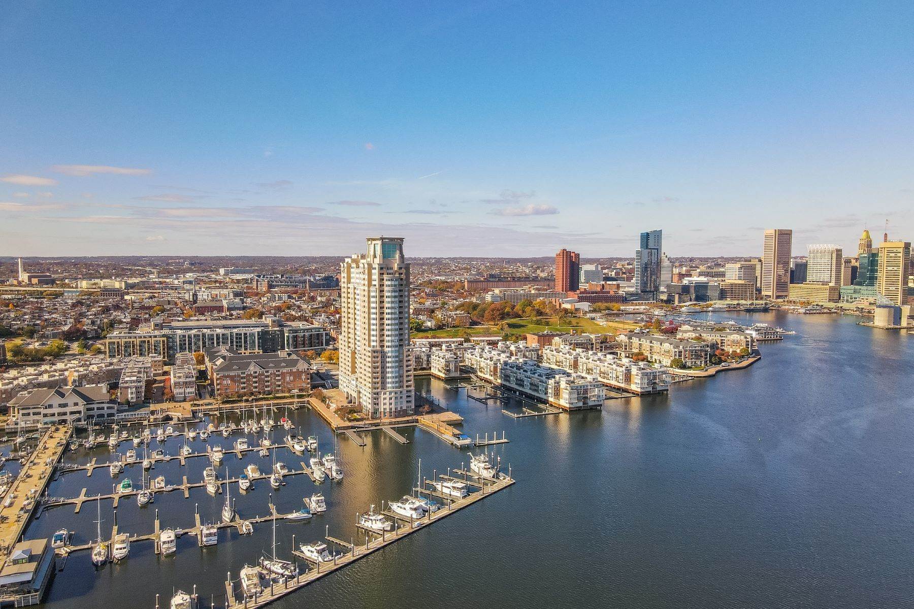 5. Townhouse at The Townes at Harborview 1239 Harbor Island Walk Baltimore, Maryland 21230 United States