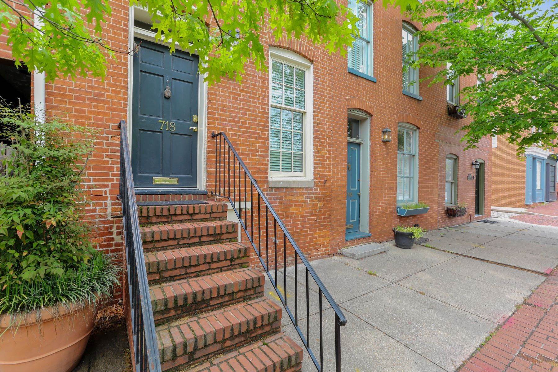 Townhouse for Sale at Otterbein Townhome 718 South Hanover Street Baltimore, Maryland 21230 United States
