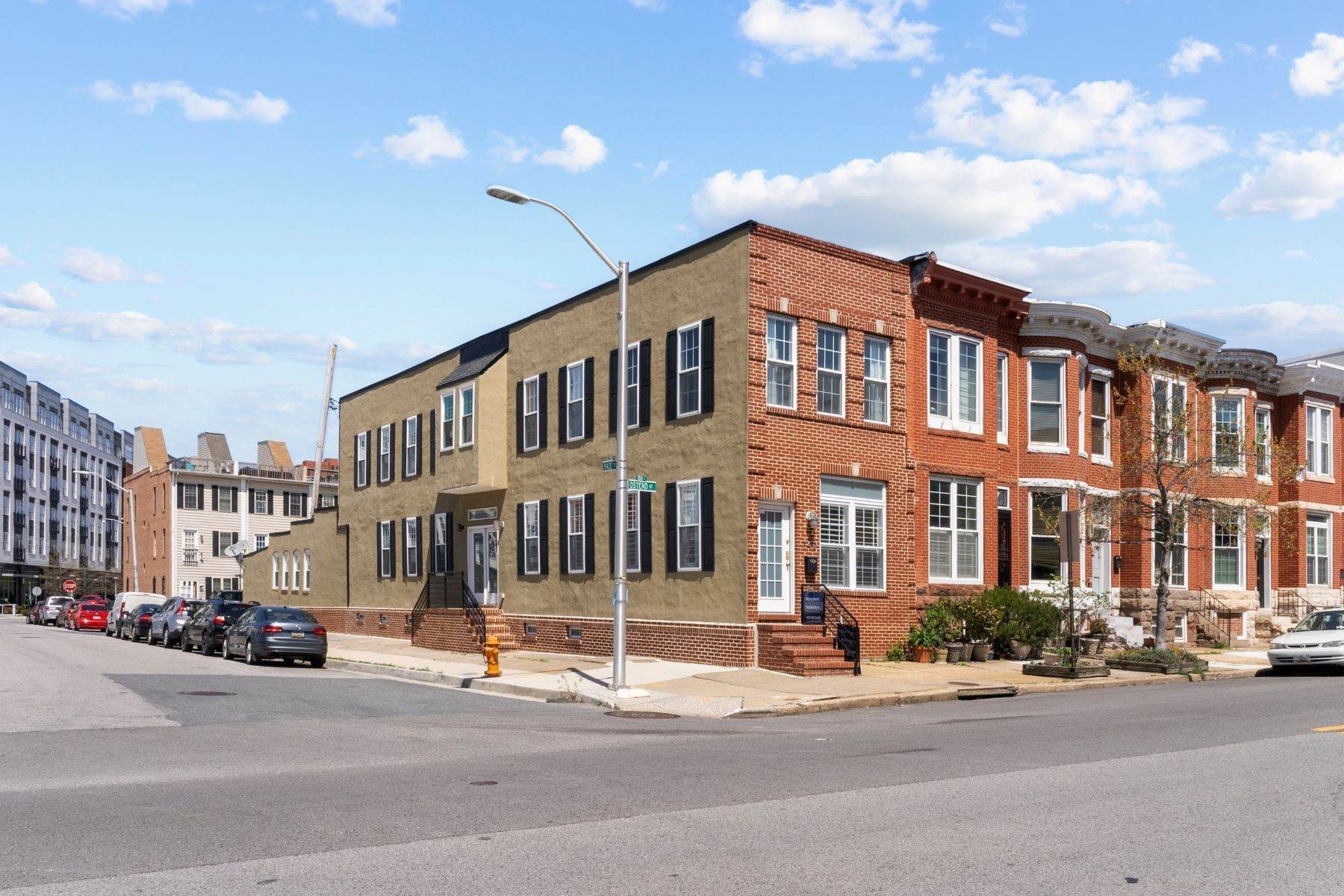 Townhouse for Sale at Federal Hill Townhome 140 West Ostend Street Baltimore, Maryland 21230 United States