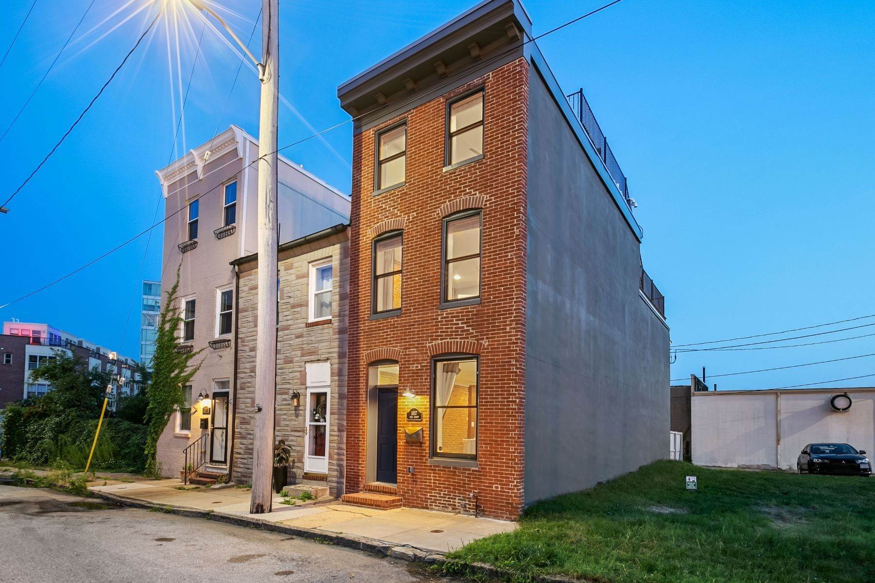 4. Townhouse at Locust Point Townhome 1637 Cuba Street Baltimore, Maryland 21230 United States